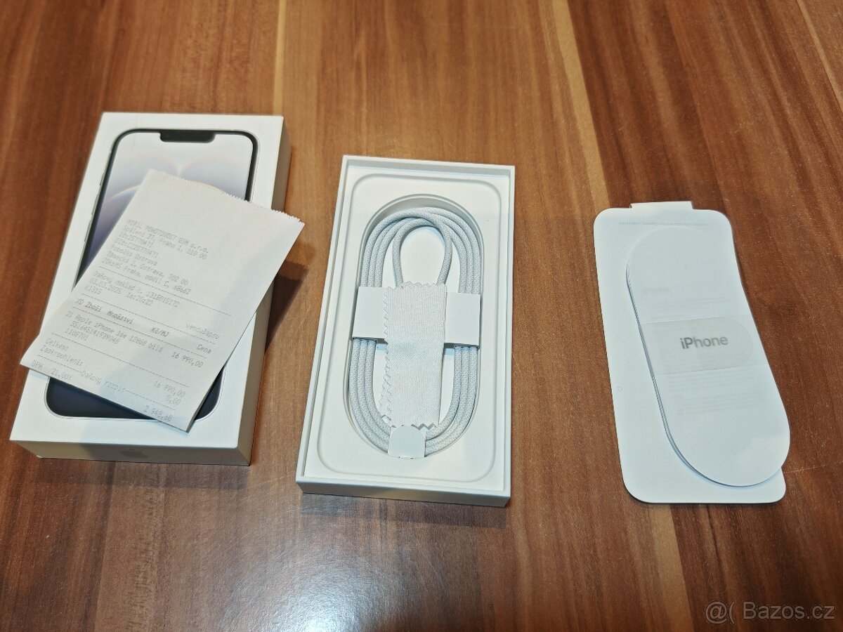 iPhone Apple 16e 128GB 2r záruka - 4