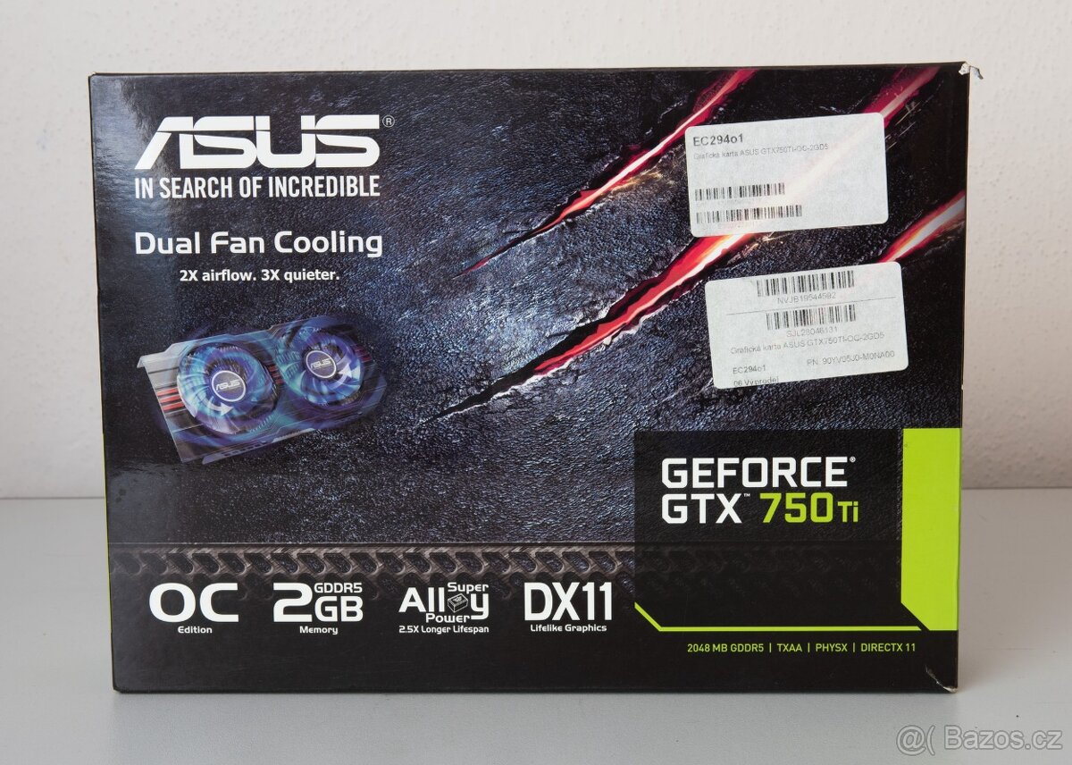 ASUS GFORCE GTX 750 Ti - 4