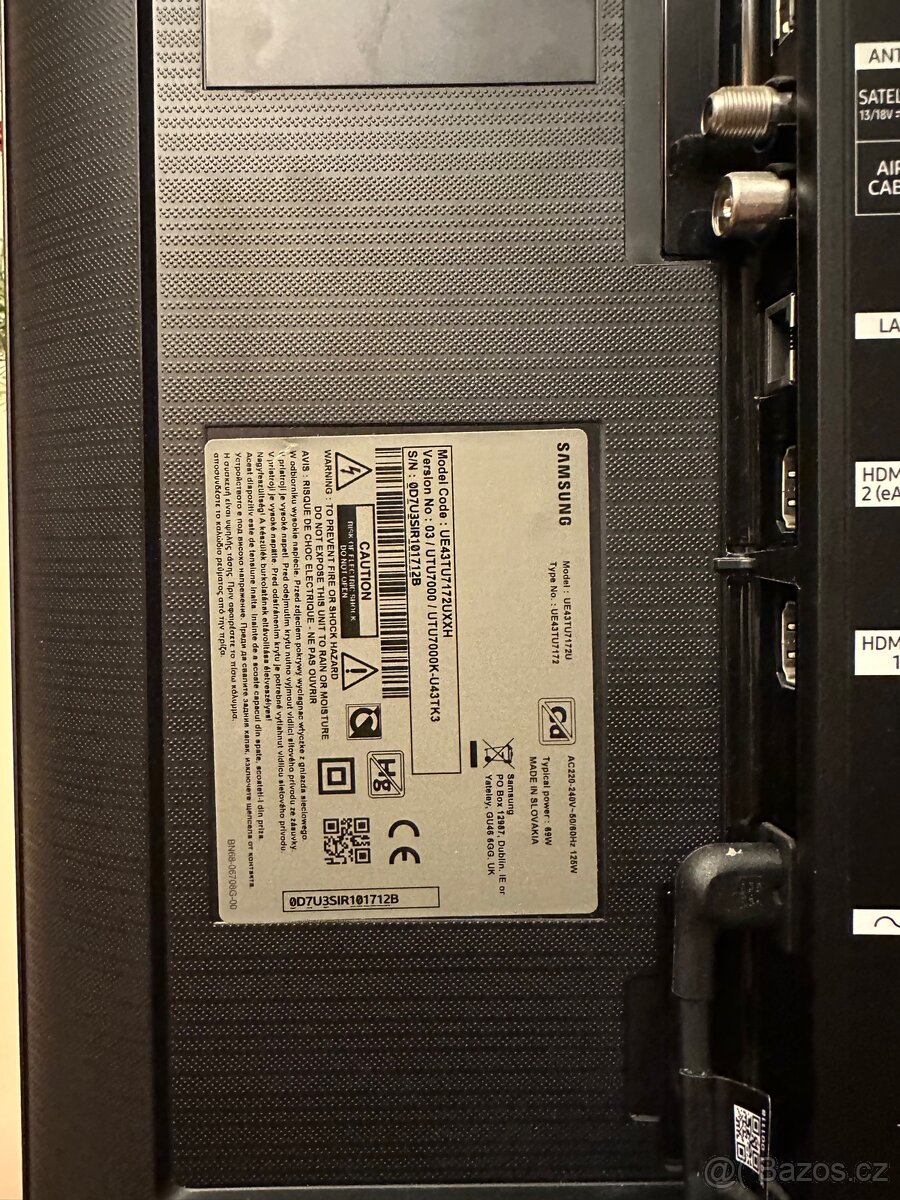 43" Samsung UE43TU7172 - 4