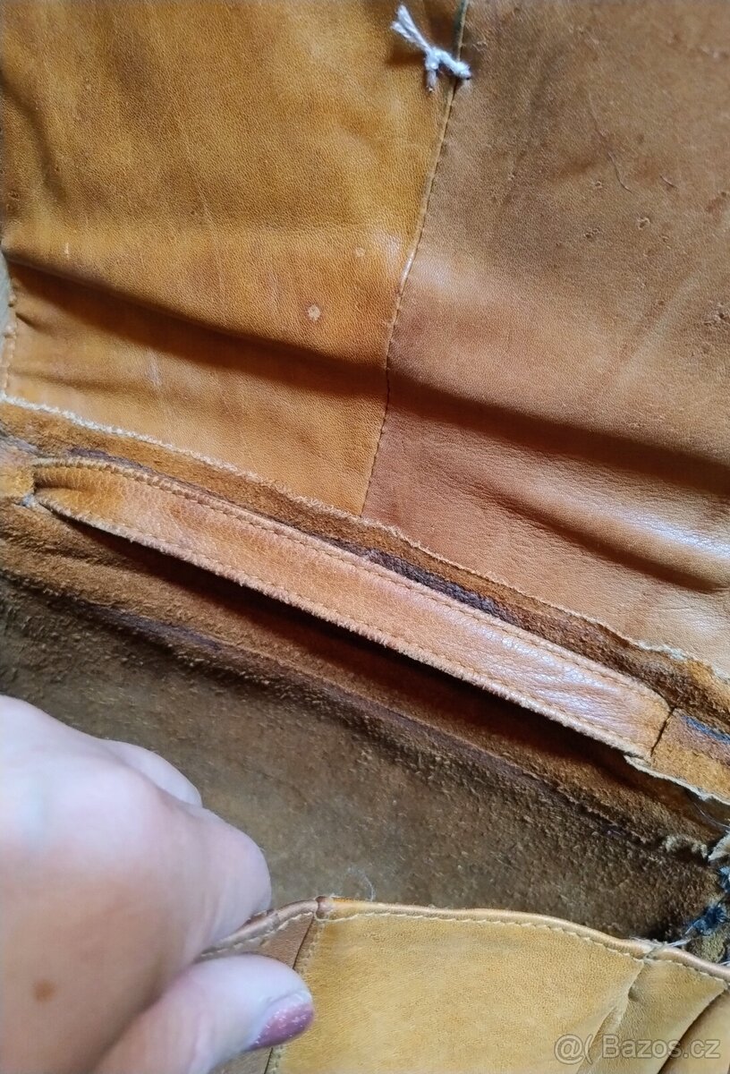 Kožená kabela a opasek - 4