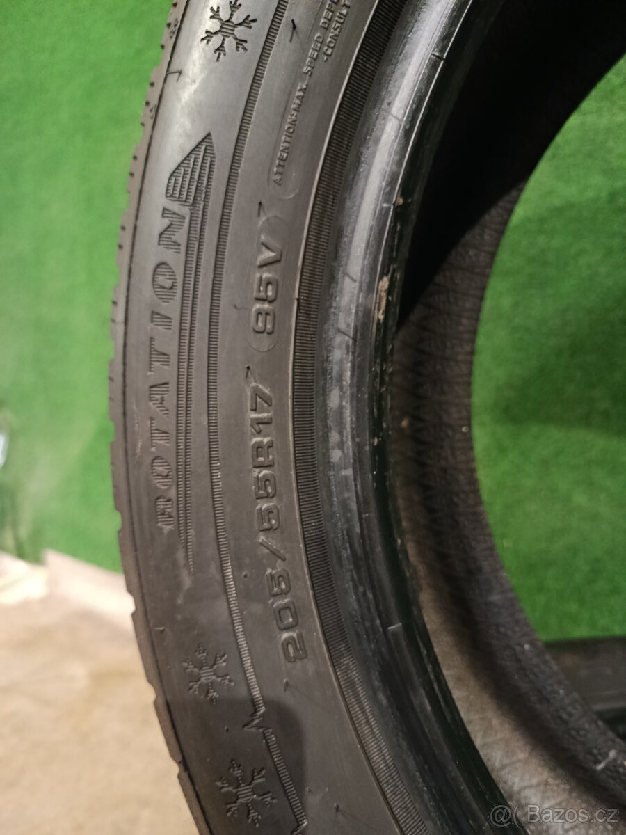 2ks zimni 205/55/17 Dunlop - 4