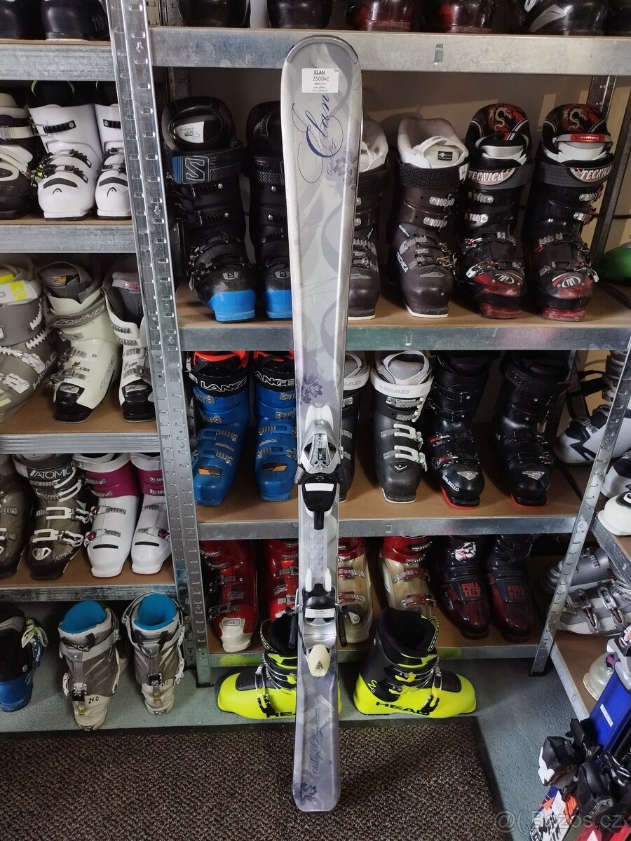 Dámské lyže Elán dlouhé 146cm - 4