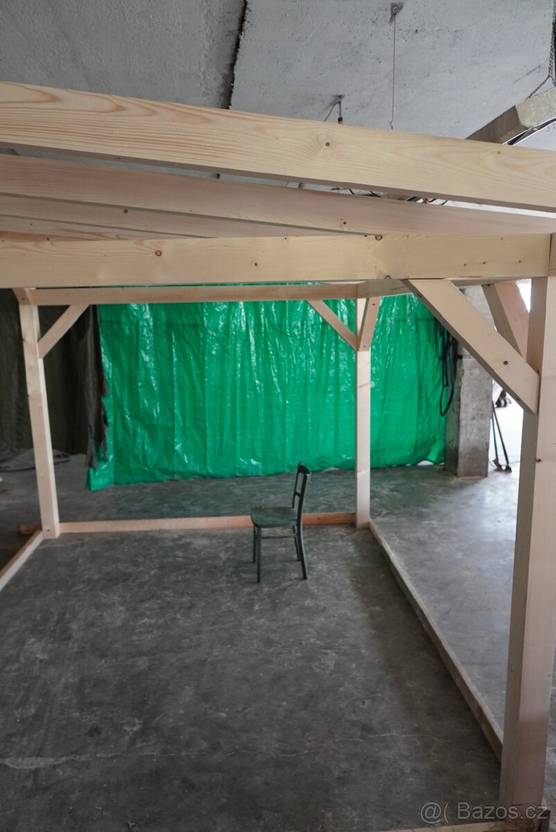 Zahradní pergola 3 x 3m - 4 x 5m - 4