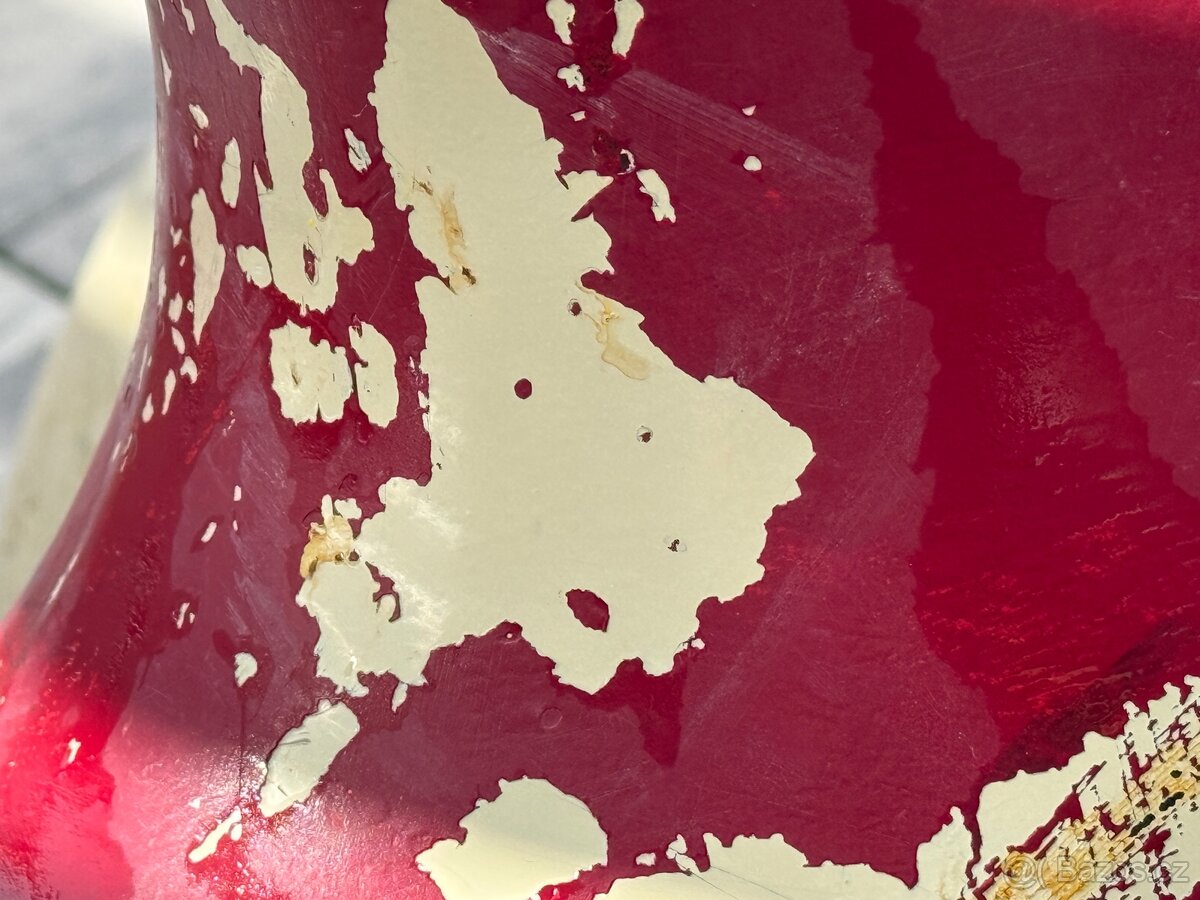 Plechařina Jawa Pionýr - vzácná slonová kost - 4