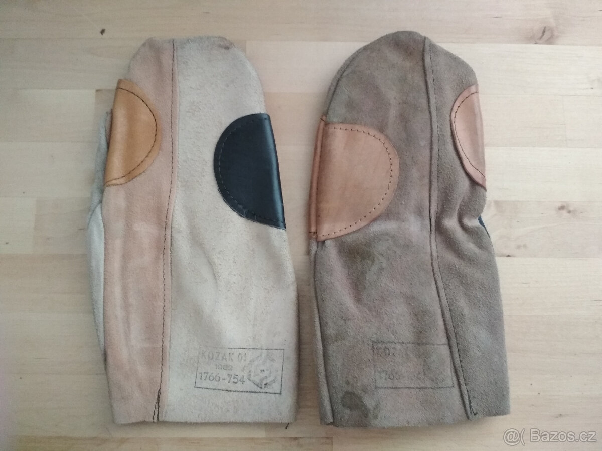 Pracovní rukavice - Kozak (kožené) až 12párů - 4