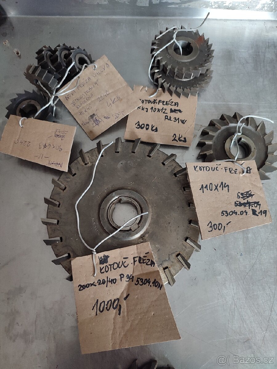 Kotoučové frézy - nové - 4