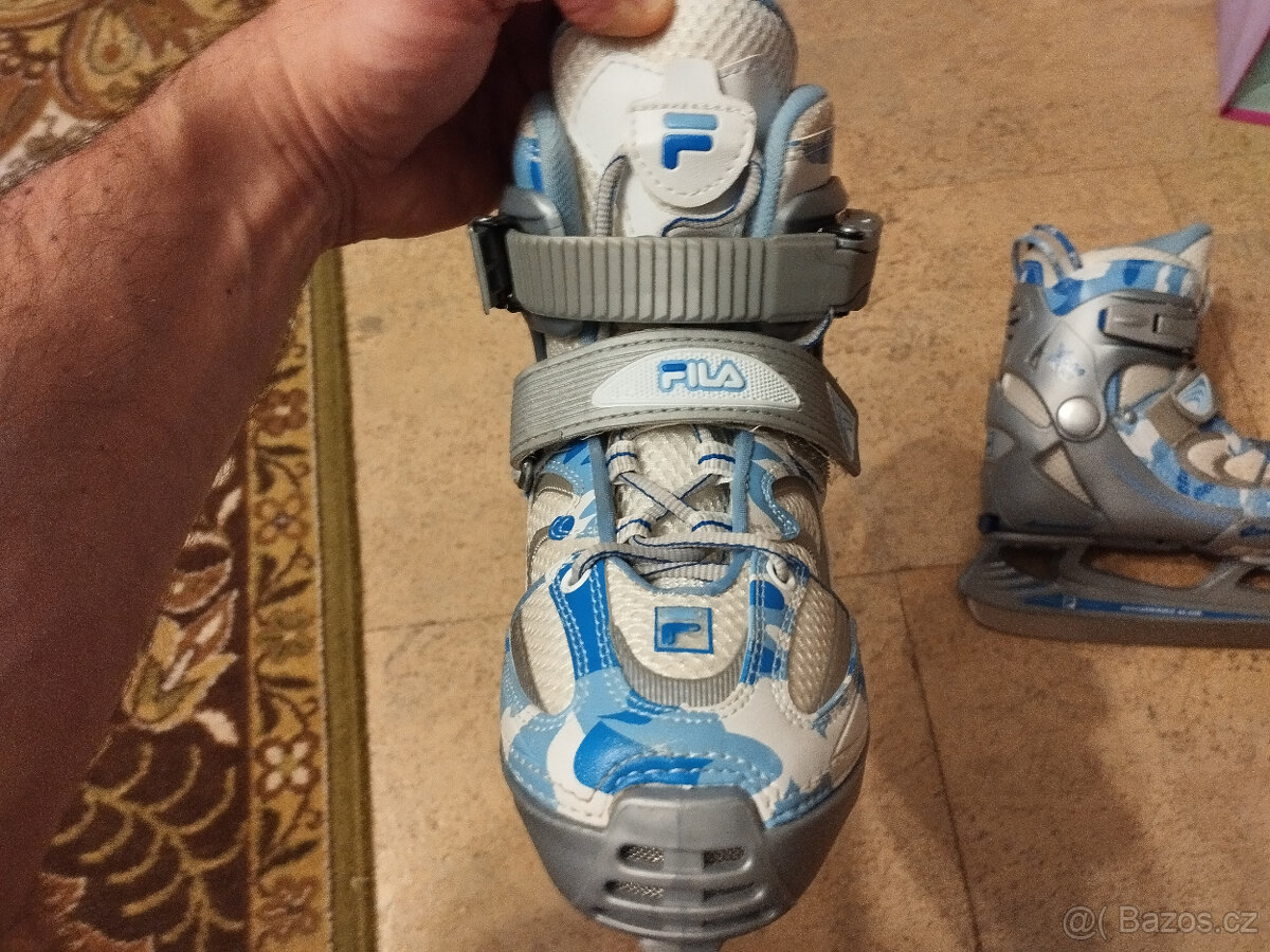 FILA X ONE ICE vel. 29-32 dětské lední brusle - 4