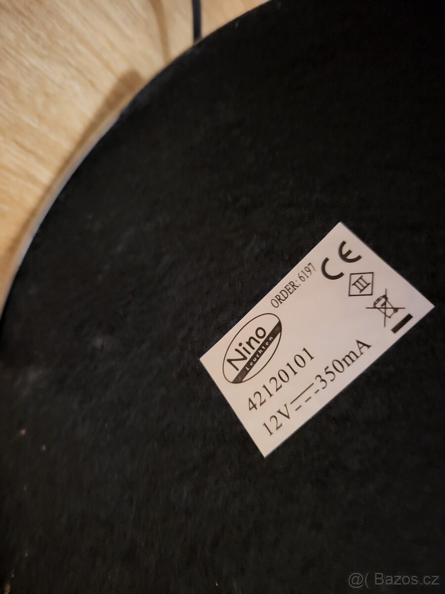 Lampa, nerez, LED, 12V- 350mA - 4