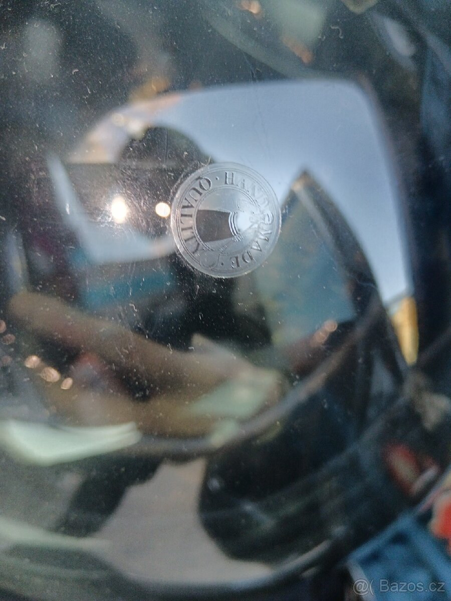 Skleněný kulatý lustr - 4