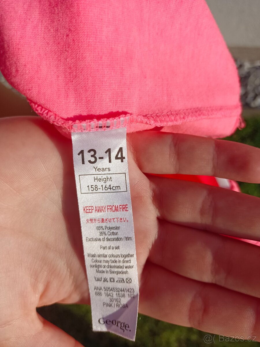 Dívčí letní šaty vel. 158/164 - 4