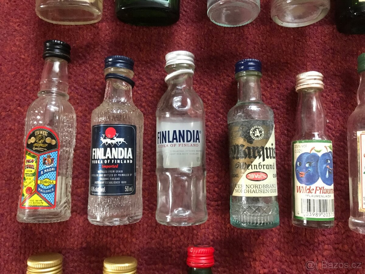 Prázdné lahvičky - miniatury - 4