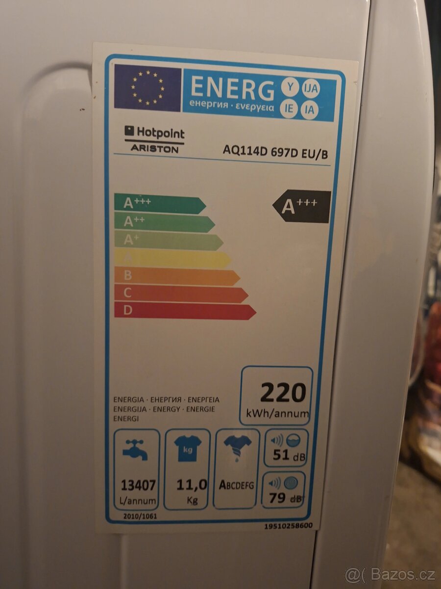 Pračka Hotpoint Ariston Aqualtis AQ114D 697D EU/B - 4