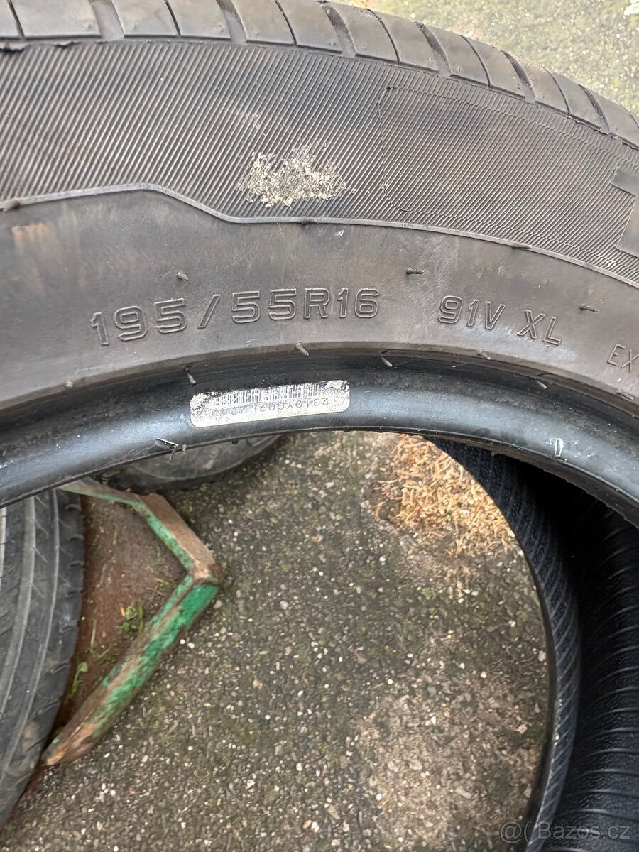 Prodám pneu 195/55R16 91V XL - 4