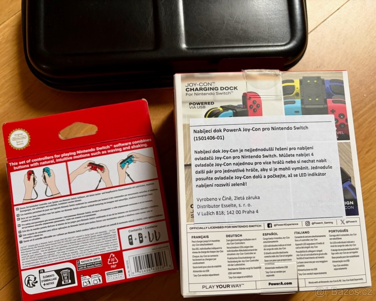 Nintendo Joy-Cony s dockem a obal - 4