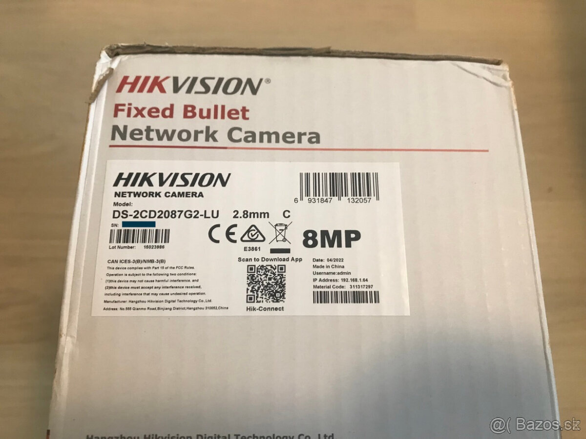 Akce - Doprava zdarma HikVision DS-2CD2087G2-LU(2.8mm) - 4