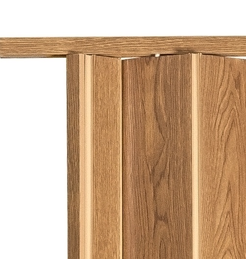 Shrnovací dvře,dekor dub, 82 x 200 - 4