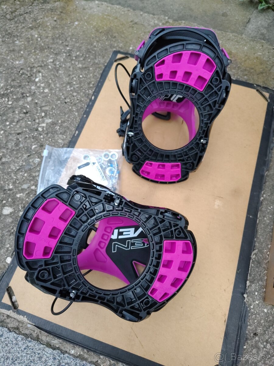 Raven Fastec FT360 - snowboardové vázání - nové - 4