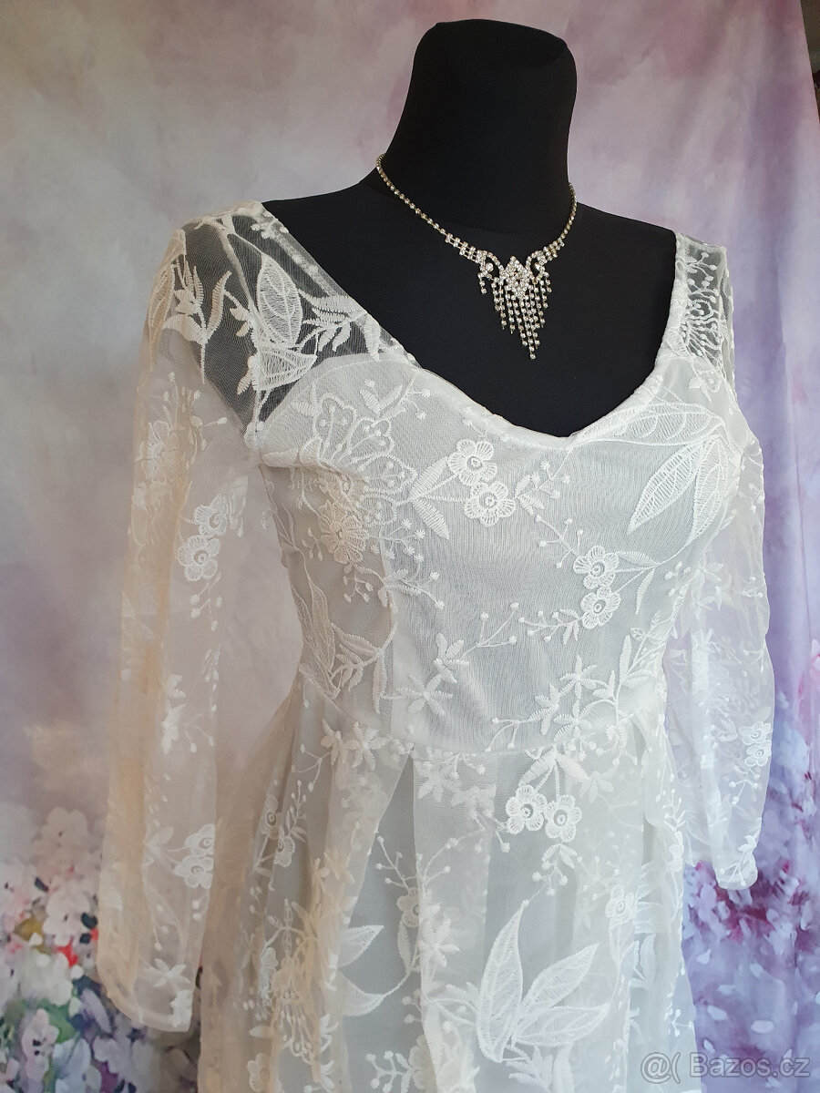 Svatební šaty Viktory, nové, VÝPRODEJ - 4