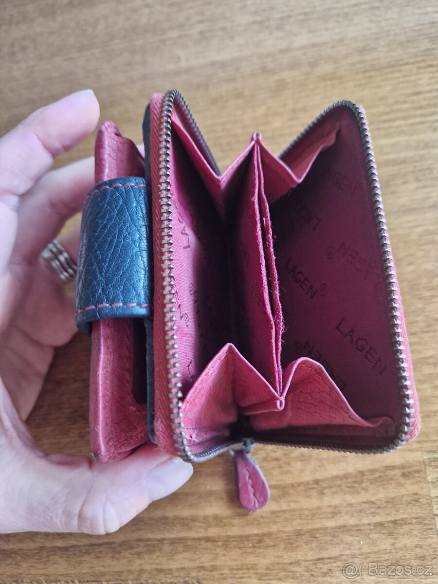 Damská kožená peněženka Lagen - 4