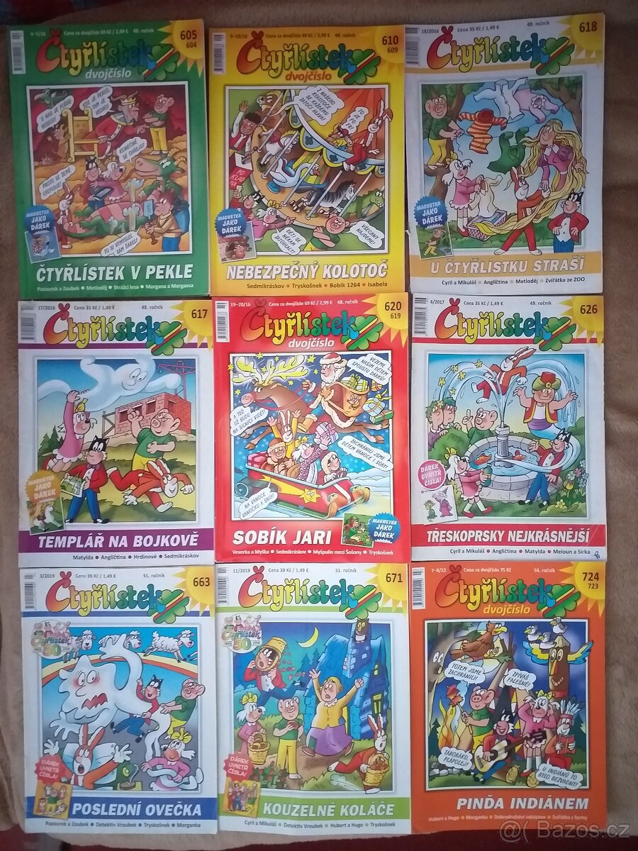 Časopisy Čtyřlístek - 4