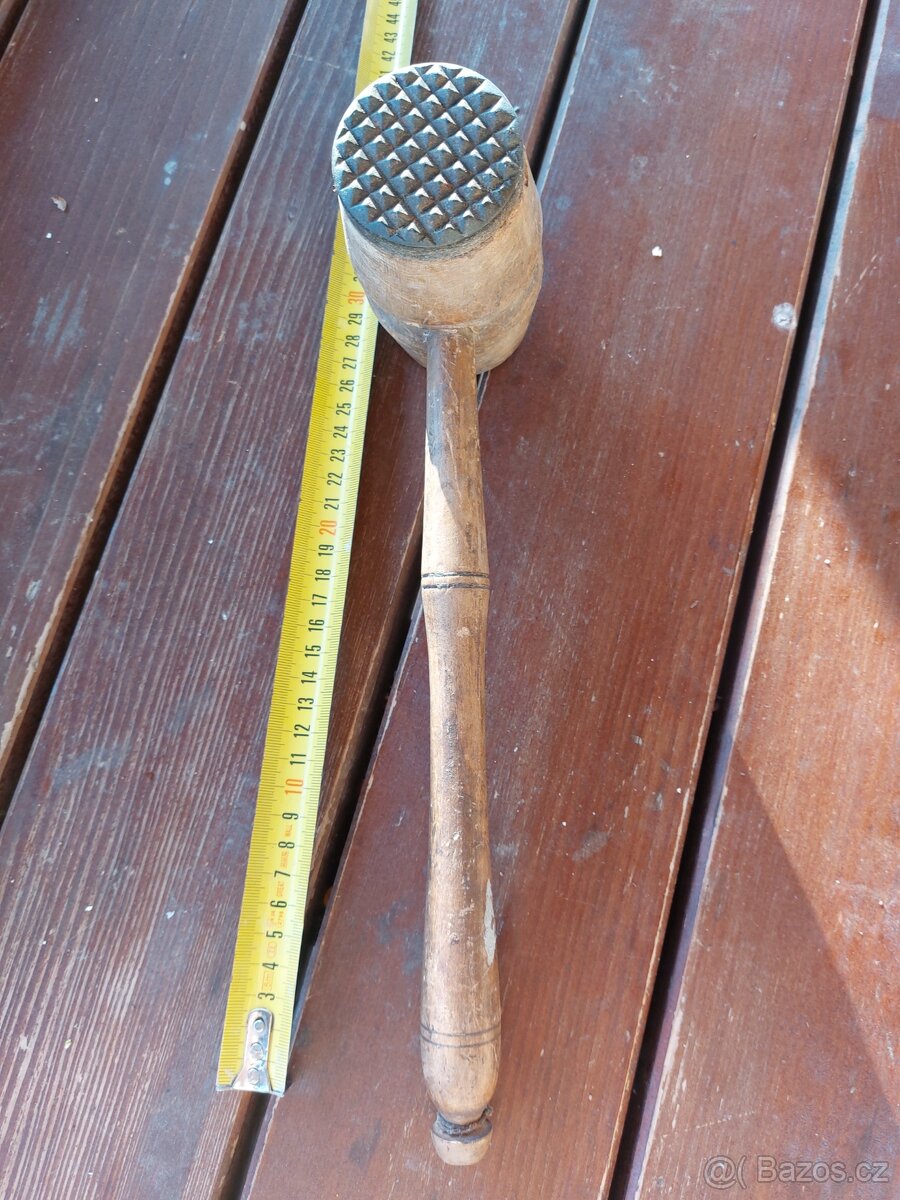 Historicka palička na maso 2ks, - 4
