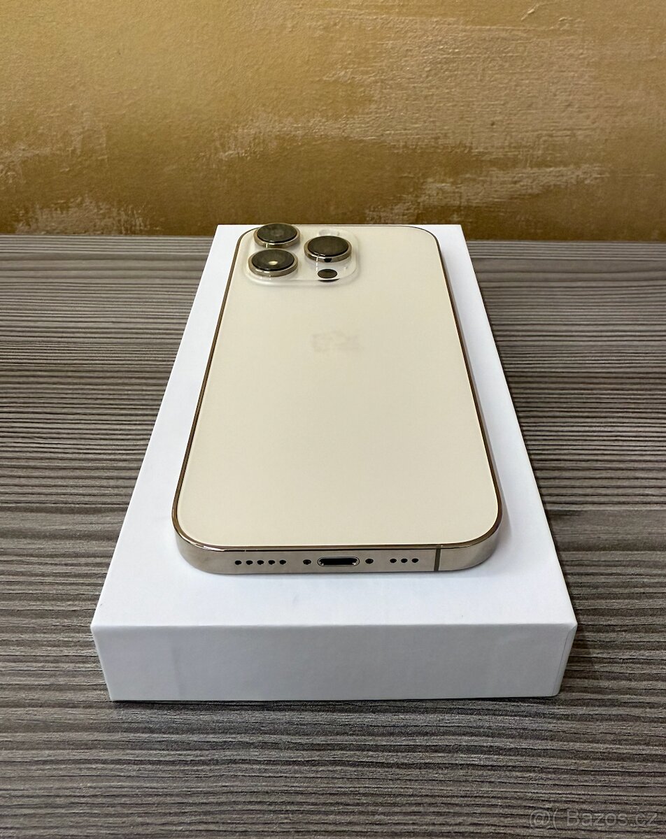 Apple iPhone 14 Pro 256GB zlatá, Top stav, baterie 100% - 4
