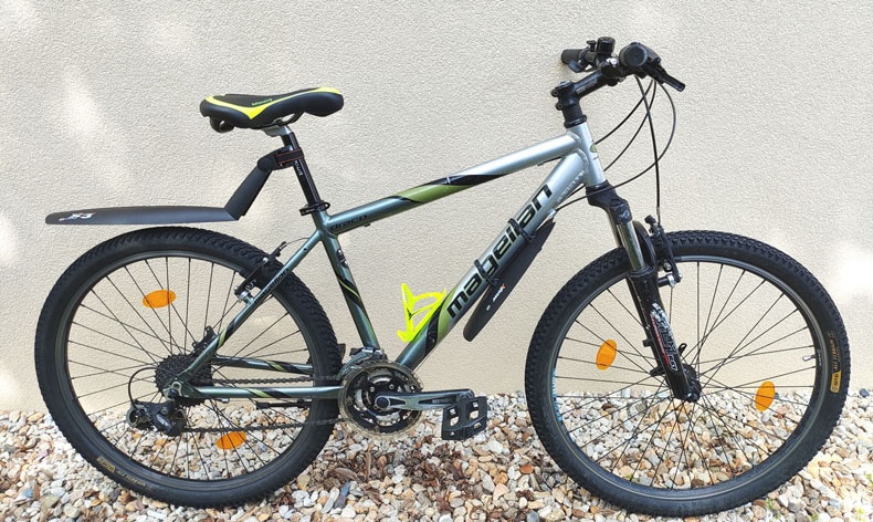 Zachovalé odpružené horské kolo pro postavu 150-165cm - 4