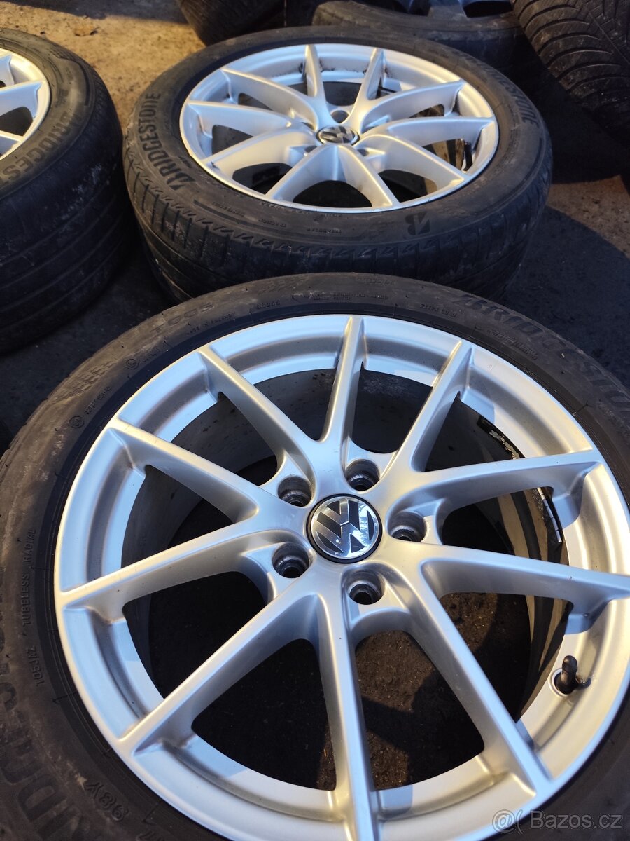 Originální sada ALU kol R17 5x112 - 4