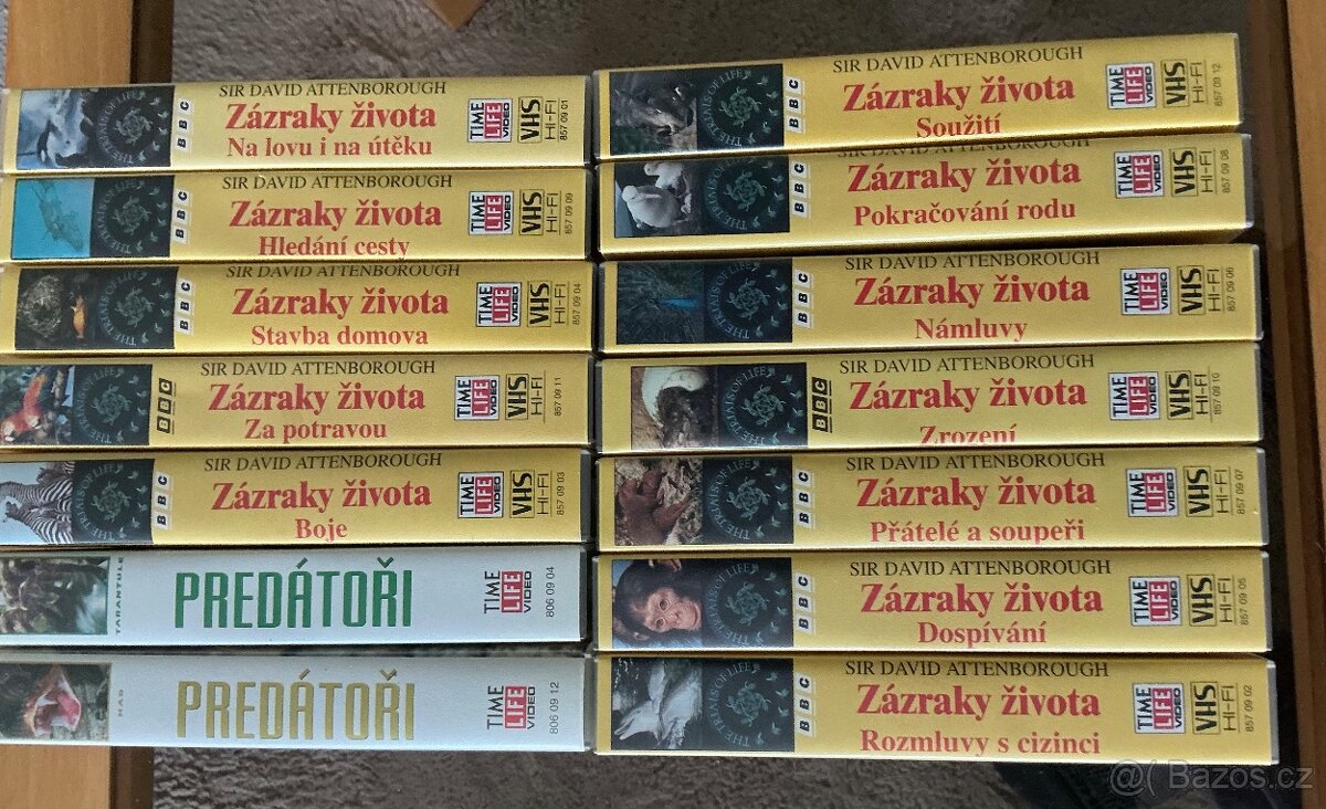 Prodám VHS Mitsubischi +kazety - 4