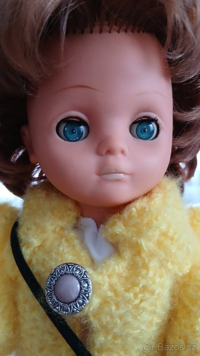 Retro mrkací panenka 33 cm - 4