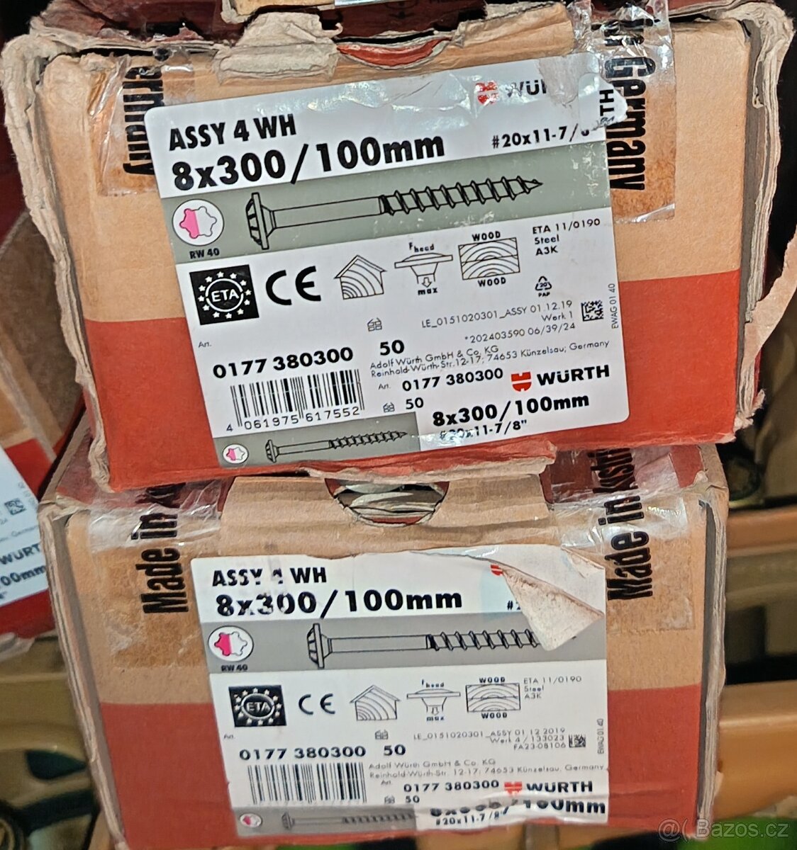 Wurth šrouby - 4