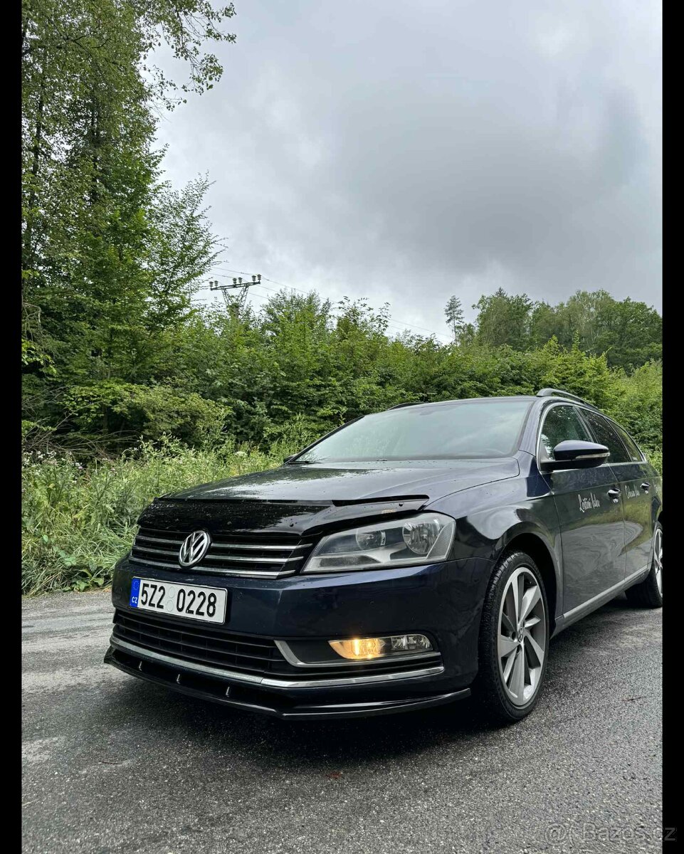 Podspoiler Passat B7 - 4