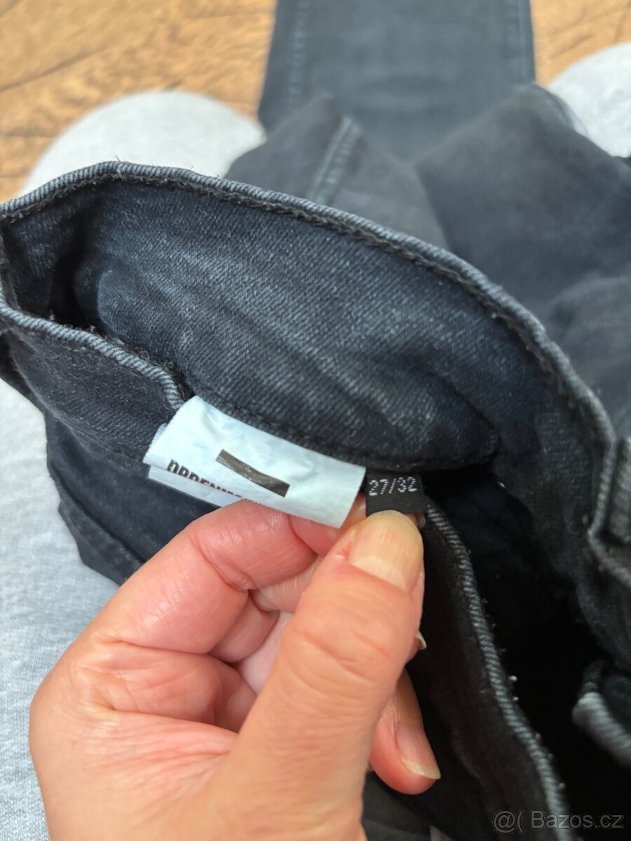 Dámské černé džíny Dr.Denim, vel. 27/32 (S) - 4