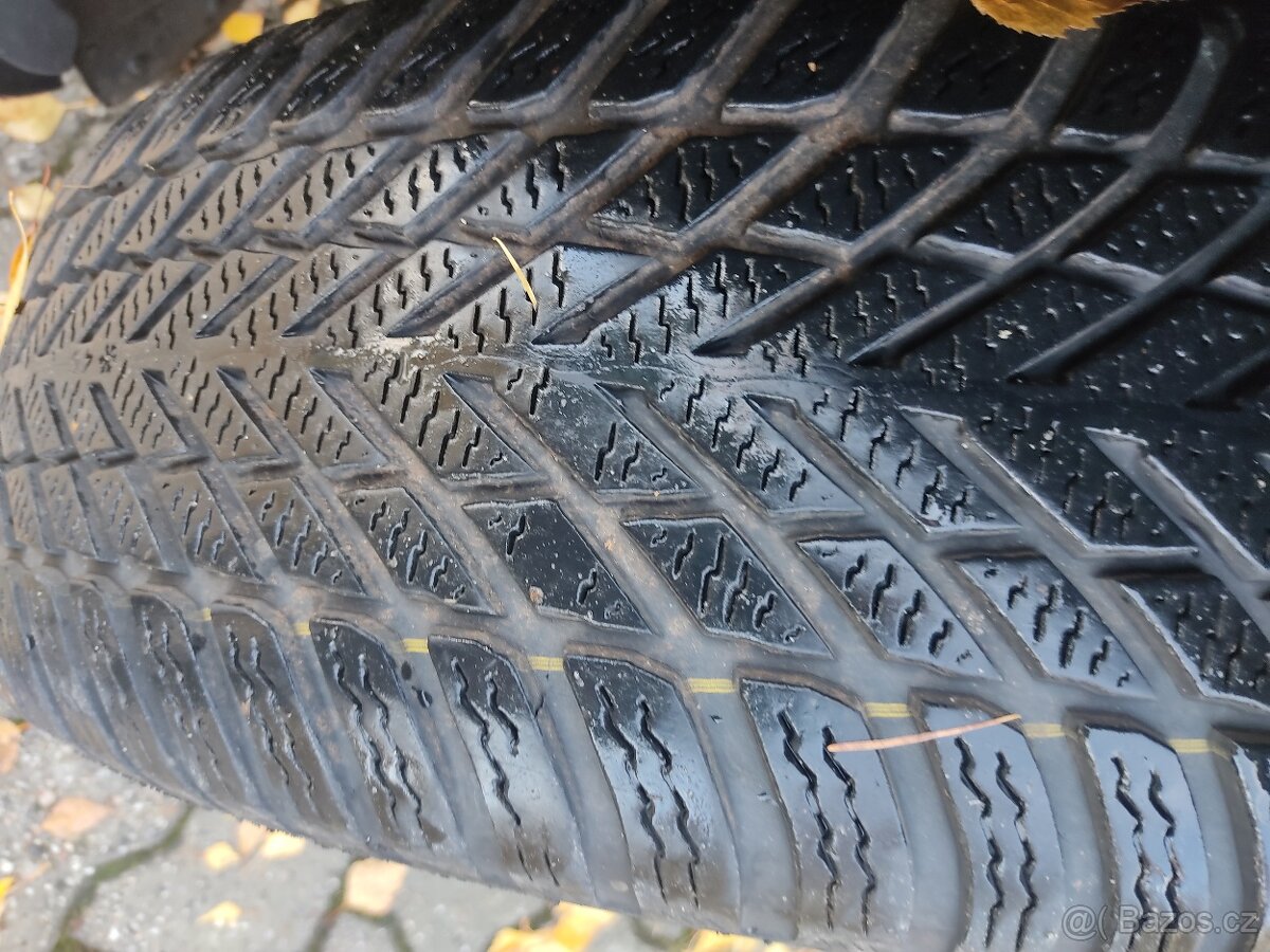 Prodám 4x disky 5x112 s zimními pneumatiky dot 05/24 195/65R - 4