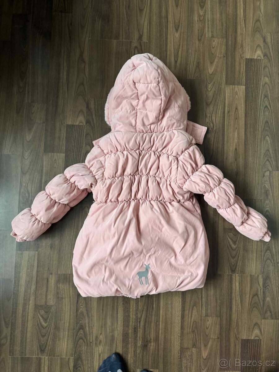Dívčí zimní kabátek zn. Topolino vel. 110 - 4