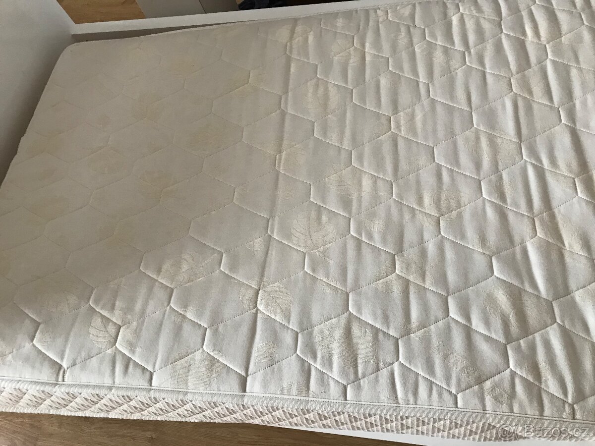 postel XXXLutz 90x200 bílá - 4