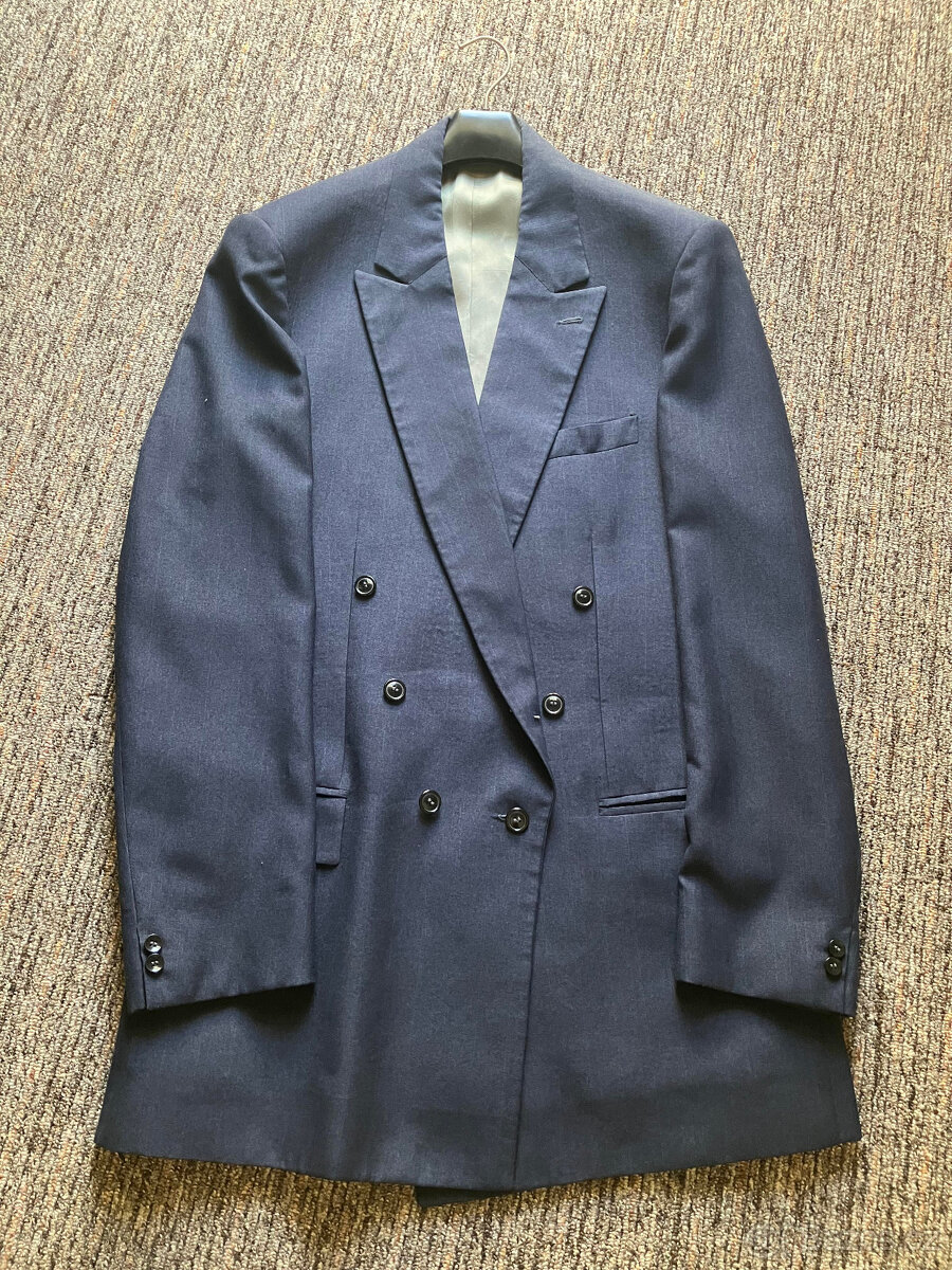 Pánský oblek šitý na míru pro dlouhána 207cm - 4