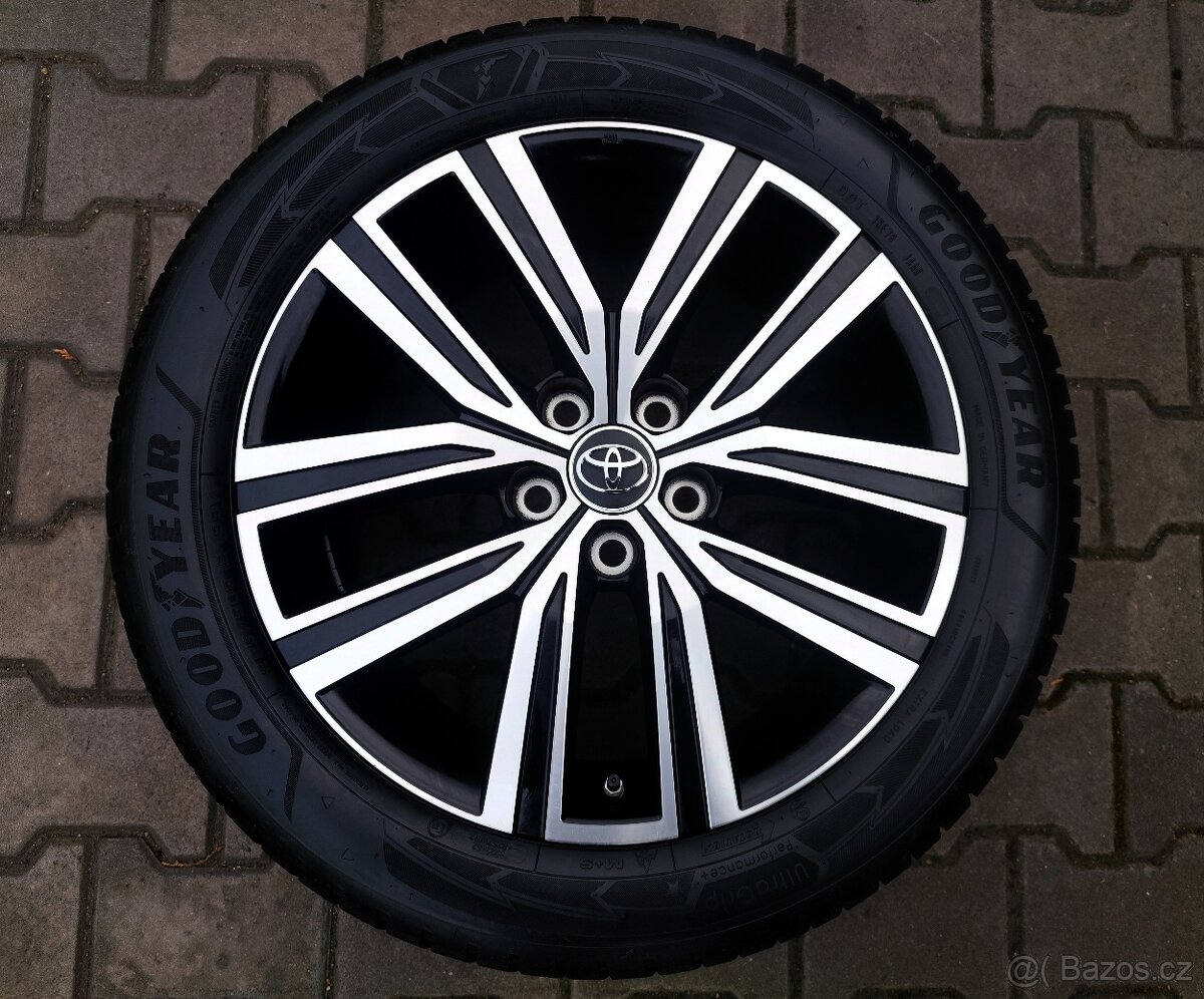 Alu kola originál Toyota Corolla Cross 5x114,3 R18 NOVÁ SADA - 4