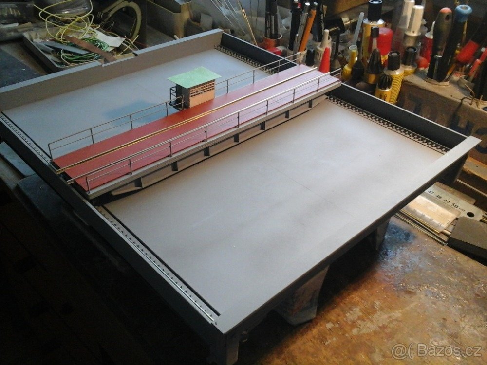 TOČNA H0 / TT, segmentová točna, přesuvna - 4