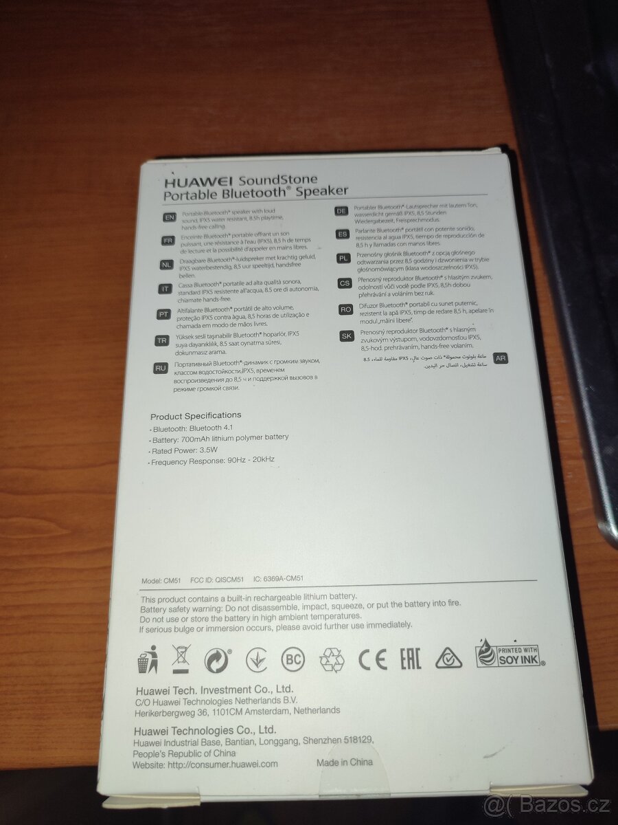 Reproduktor Bluetooth - 4