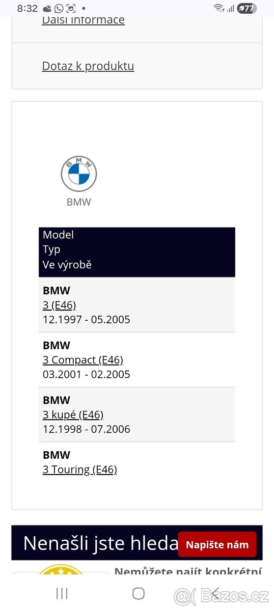 BMW 3,E46,Čepradlo nafty - 4