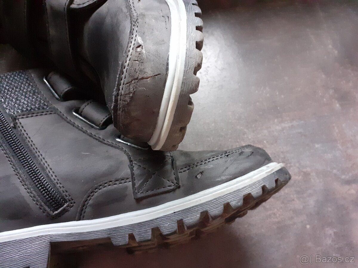 Dětské zimní boty na zip Deichmann Fila vel. 35 - 4