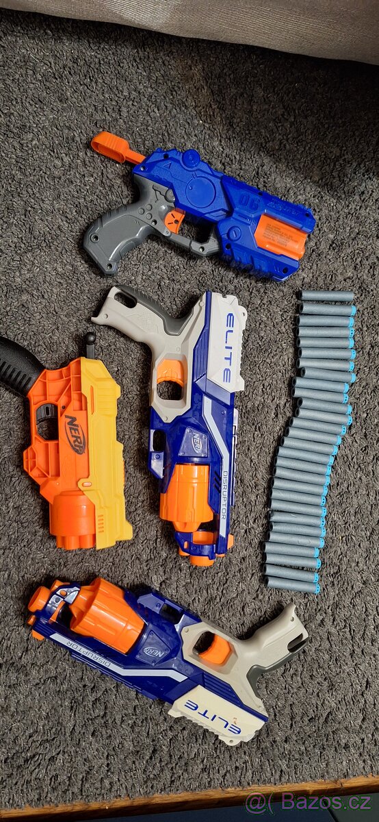 Pistole Nerf 3+1 zdarma - 4