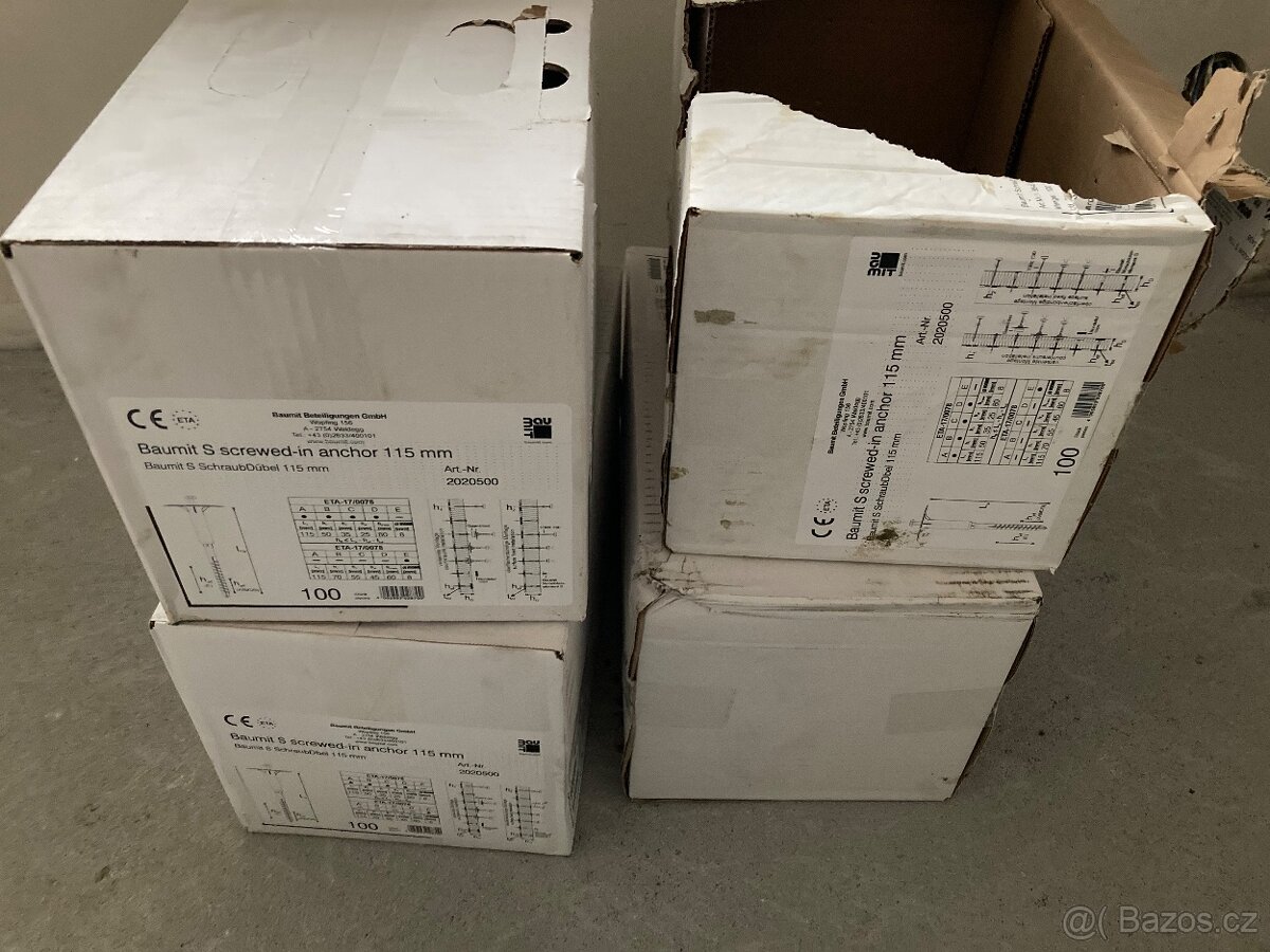 Hmoždinky Baumit S - 4