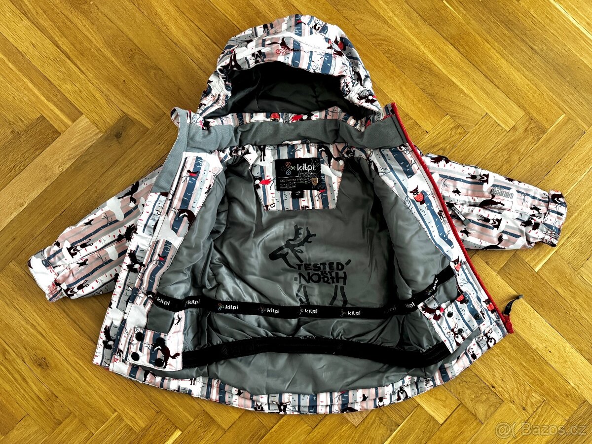 Dětská lyžařská bunda KILPI JENOVA-JG, vel. 86 - 4