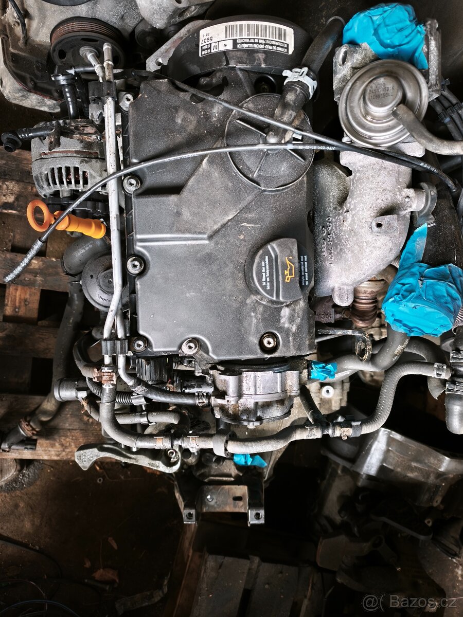 Motor 1,9 TDi 96kw ASZ Sharan , Alhambra , Galaxy - 4