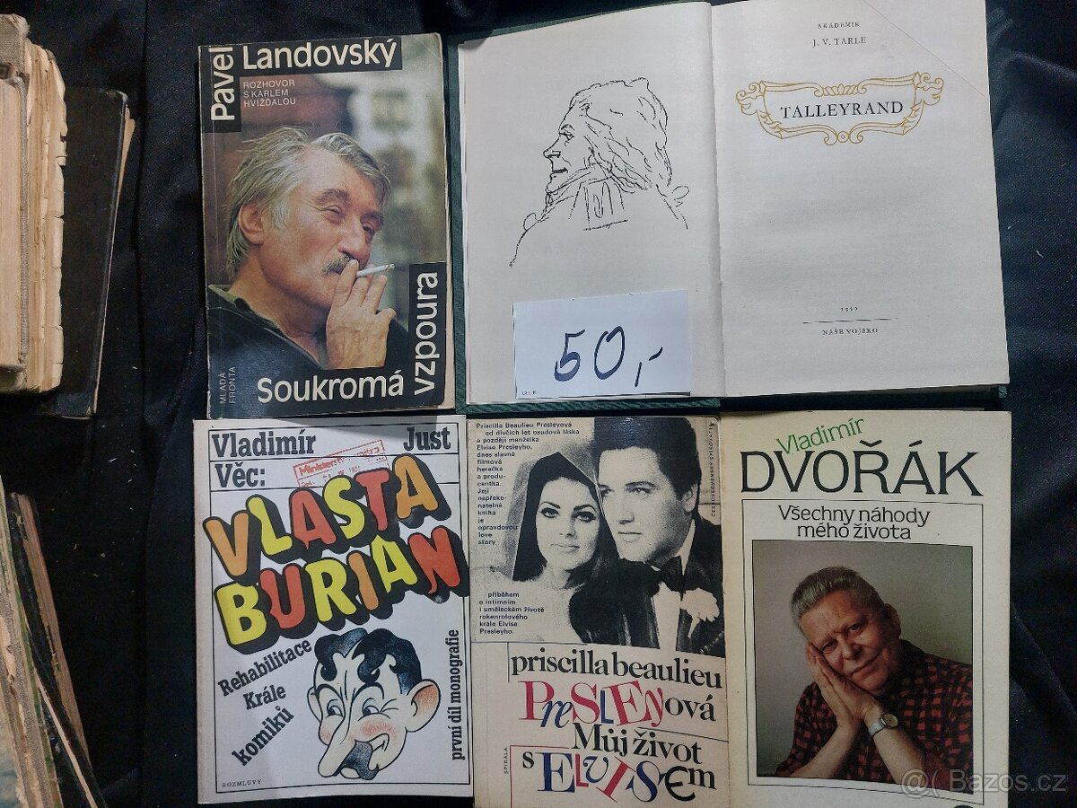 Knihy, staré a starší - 4