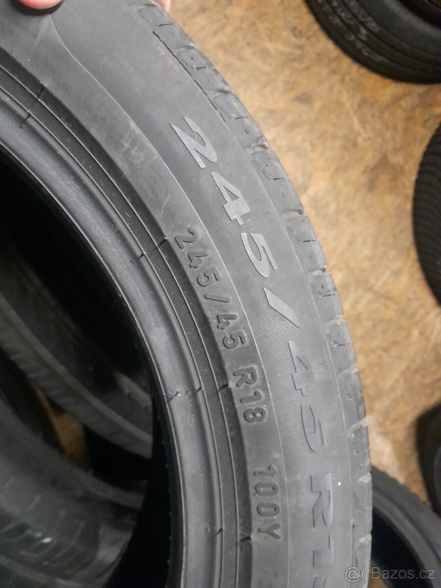 245/45 R18 a 275/40 R18 Pirelli letní - PĚKNÉ - 4