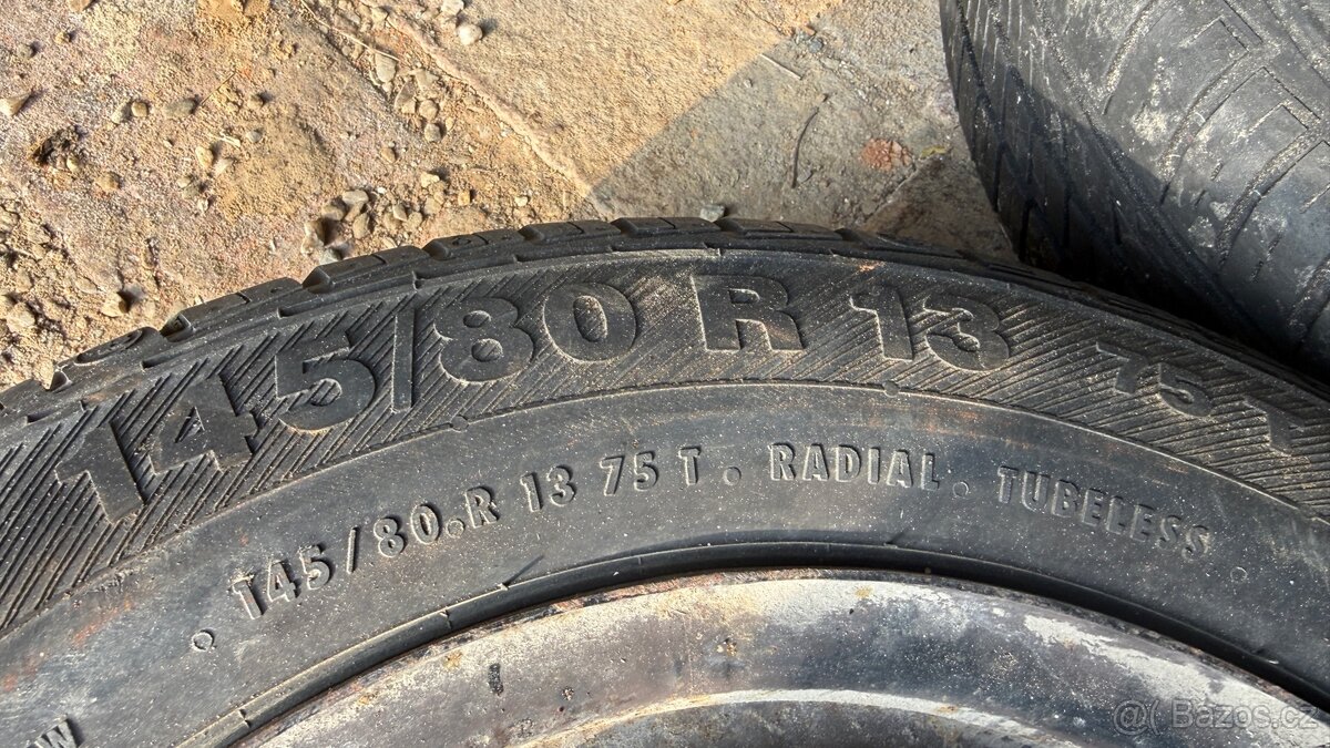 Plechove disky, 4x100, R13 - 4