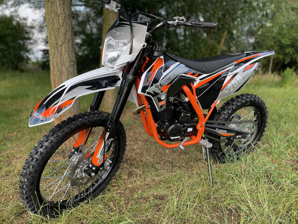 Pitbike Leramotors Killer 250ccm, kola 21/18, orange